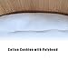 Home Office Bamboo Lap Desk Portable with Pillow Cushion, Fits 17 Inch+ Laptop for School, Work or Gaming, Durable and Patented