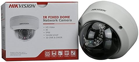 Hikvision DS-2CD2142FWD-I, 4MP WDR IR Network Dome Security Camera, PoE Day Night Vision IP67 Waterproof HD Home Surveillance CCTV camera, English Version, 4mm Lens