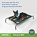 Coolaroo The Original Elevated Pet Bed, Medium, Brunswick Greenthumb 2