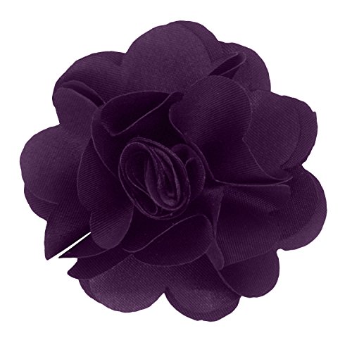 Solid Men's Lapel Flower Pin