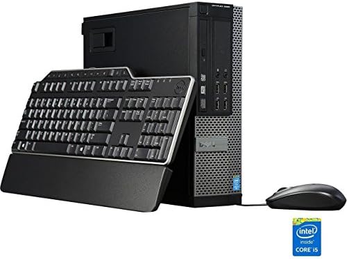 Flagship Dell Optiplex 9020 Small Form Factor Business Desktop Computer - Intel Quad-Core i5-4590 up to 3.7GHz, 8GB DDR3, 500GB HDD 7200rpm, DVDRW, USB 3.0, Keyboard/Mouse Included, Windows 7/10 Pro