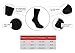 Air Dress Socks, 3 pack European Diabetic Cotton Black Socks - Top Relaxed Grip (M)