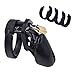 Chastity Device with 5 Rings Black
