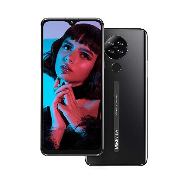 Mobile-PhoneBlackview-A80-4G-Smartphone-SIM-Free-Phones-UnlockedAndroid-10-Phone-with-6217-inches-Waterdrop-Screen13MP-Quad-Camera4200mAh2GB16GB128GB-ExtensionFaceFingerprint-Unlock-Black Mobile Phone,Blackview A80 4G Smartphone SIM Free Phones Unlocked,Android 10 Phone with 6.217 inches Waterdrop Screen…