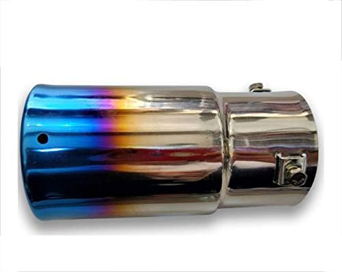 QAS Atmospheric 12-18 Overbearing Prado Exhaust Pipe Tail Throat Modification Installed Special Car,Blue,A