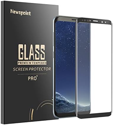 Galaxy S8 Plus Screen Protector, S8 Plus Tempered Glass, Galaxy S8+ [Case Friendly][Anti-Bubble][High Touch Sensitivity] Newspoint Glass Screen Protector for Samsung Galaxy S8 Plus (Clear)