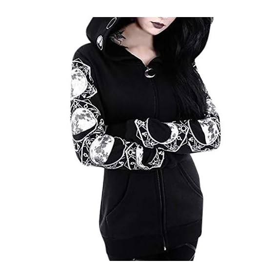 TWGONE-Zipper-Hoodie-Women-Black-Long-Sleeve-Gothic-Vintage-Sweatshirt-Plus-Size-Punk-Moon-Print-CoatXXXXX-LargeBlack