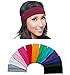 Yeshan Pack of 12 Wicking Stretchy Athletic Bandana Headbands/Head wrap/Yoga Headband/Head Scarf/Best Looking Hairband for Sports or Fashion