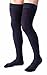 JOBST - 115517 Jobst for Men Thigh High 15-20mmHg Ribbed Closed Toe, M, Black