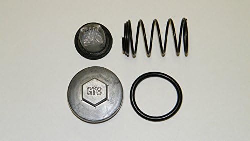 Oriental Power Scooter Drain Plug Oil Filter Set GY6 150cc QMB139 50cc Chinese Scooter Parts