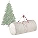 Christmas Tree Storage Bag-Fits up to 9 Foot Artificial Trees-Protects Holiday Decorations & Inflatables from Moisture & Damage by Elf Stor (White)