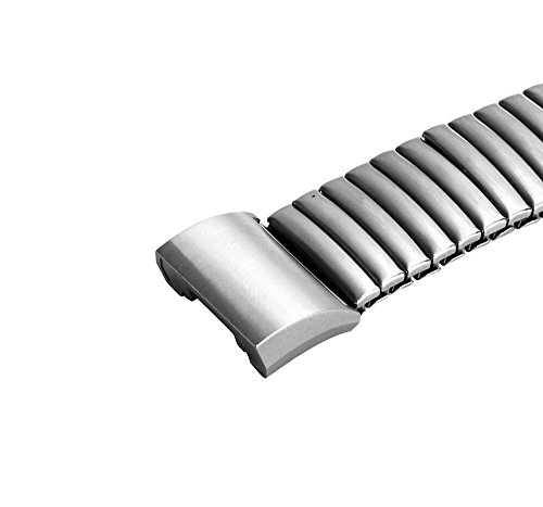 FidgetFidget Watchband Stainless Steel Elastic Band for Fitbit Charge 2 Bracelet Strap