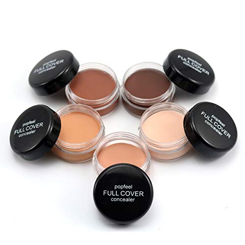 1PC Face Beauty Contour Concealer Cream Corrector Foundation Dark Circle Perfect Cover (Color : 01#)