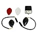 Perfect fit Honda Grom 2014-2019 Amber Flush 12 LED Turn Signals & 2 Pin Electronic Adjustable Flasher Relay Unit Pack of 2 (Amber & 2Pin Falsher)