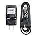 LG 1.8 Amp Travel Charger Adapter with Detachable Micro-USB Data Charging Cable for LG G3 / G Pad 8.3 / G Pro 2 - Black (Non Retail Packaging)