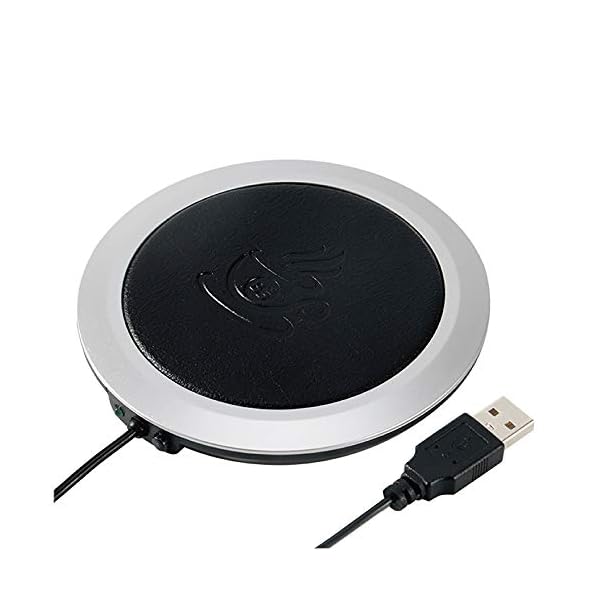 FORNORM Coffee Mug Warmer, Mug Warmer for Desk USB Cup Heater Warmer for Coffee Tea Milk Cocoa Chocolate Drinks Fast…