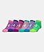 Under Armour Essential Twist No Show - 6 Pack Girls' Sock