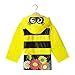 AccessoWear Girls Bumble Bee n' Flowers Raincoat- Size 5 Yellow/Black