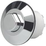 GROHE Air Button WC Flush Manual Actuator with 750 mm Air Hose Chrome view 1