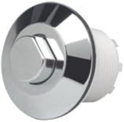 GROHE Air Button WC Flush Manual Actuator with 750 mm Air Hose Chrome