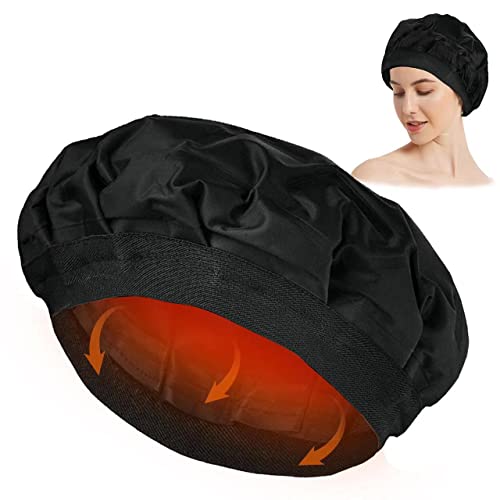 Cordless Deep Conditioning Heat Cap-Afro Steam Cap for Natural
