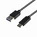 USB 3.0 Type-C Cable for Samsung S8, S8 Plus, A5, A7 (2017), Moto Z, LG V20, G6, Google Pixel XL, HTC 11, U Play, ZTE Axon 7, USB-C Charge and Sync Cord for Type C Phones (Black 1M)