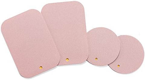Mount Metal Plate with Adhesive for Magnetic car mount universal 2-pack(Rose Gold)