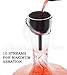3in1 Steel Funnel with Strainer (Wine Shower + Aerator + Filter) - Improves Wine & Clears Residues
