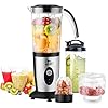 Blender-Food-Processor-Uten-Small-Mini-Portable-Smoothie-Maker-and-Mixer-Family-Personal-Blender-for-Milkshake-Fruit-Vegetables-Drinks-Ice-5-Piece-Set Blender Food Processor, Uten Small Mini Portable Smoothie Maker and Mixer Family Personal Blender for Milkshake, Fruit…
