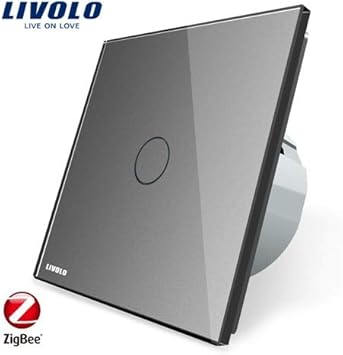 Interruptor Tactil De Pared Zigbee Estandar De La Ue Control