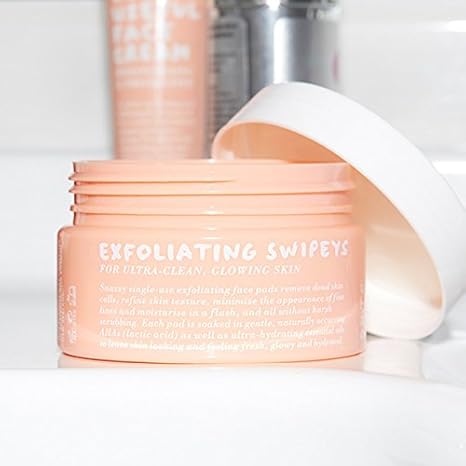 exfoliating swipeys go to