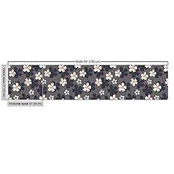 Ambesonne Sakura Fabric by The Yard, Continuous