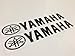 Motor_pro Carbon Fiber Gas Tank Logo Sticker Decal for Yamaha