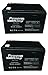 Pride Batteries For: Go Go,Go-Go Elite Traveller (SC40E / SC44E) 3 & 4 Wheel Scooter,Go-Go ES (S83) 3 Wheel Scooter,Go-Go Go-Chair 4 Wheel Scooter,Go-Go Travel Vehicle (SC40 / SC44) 3 & 4 Wheel Scooter,Go-Go Ultra (SC40 / SC44) 3 & 4 Wheel Scooter,Go-Go Ultra X (SC40X / SC44X) 3 & 4 Wheel Scooter,Sonic primary