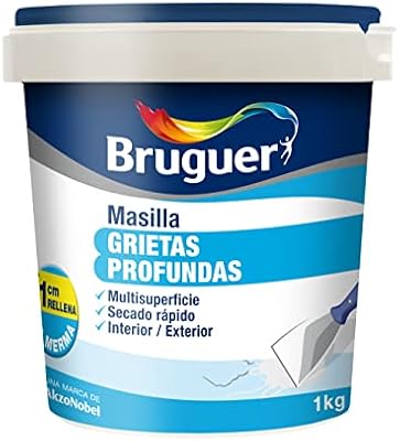 Bruguer Deep Crack Massa Branca 1 Kg
