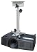 PCMD, LLC. Projector Ceiling Mount Compatible with Optoma HD144X HD243X HD27e HD27HDR S365 W365 X365 with Lateral Shift Coupling (Telescoping 13-20-Inch Extension)
