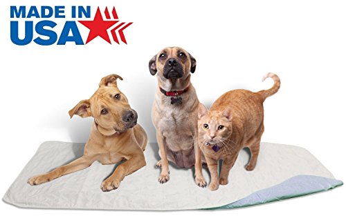 AMU Solutions36 x 72 Dog Pee Pads Washable Chux Pads/Puppy Training Travel Pee Pads