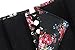 Alivila.Y Fashion Womens Sexy Vintage Floral Denim Corset 2767-Black-L