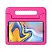 BMOUO Kids Case for Samsung Galaxy Tab A 8.0 2018 SM-T387, Shockproof Light Weight Protective Handle Stand Kids Case for Galaxy Tab A 8.0 Inch 2018 Release SM-T387 - Rose