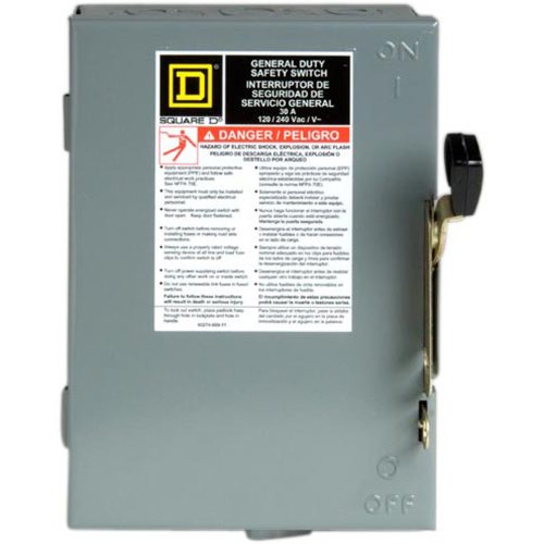 Square D D211NCP Safety Switch - Image 2