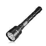 Super Bright Led Flashlight,HONRIYA Excellent Beam 1500~12000 High Lumens Tactical Flashlight,12 CREE XML-T6 Waterproof Flashlight,IP65 Led Torch Light for Home and Outdoor