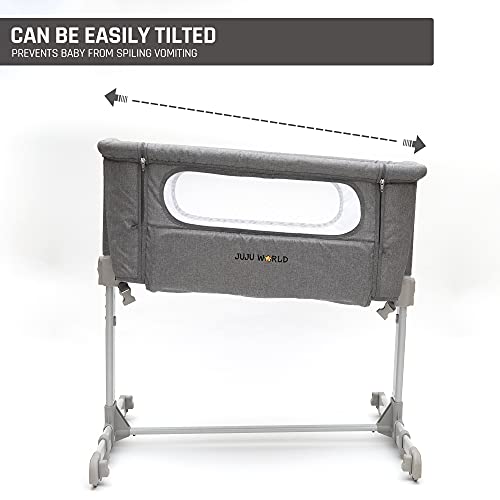Juju World Bedside for Baby Arm’s Reach Safe Sleeper