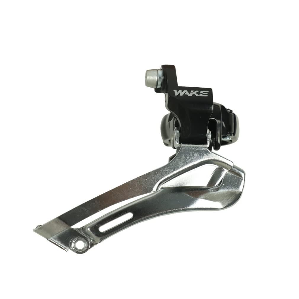 CYSKY Road Bike Front Derailleur 2 Speed, Clip Ring Type Suitable for 31.8/34.9mm Diameter Tube, Compatible with Shimano R2000