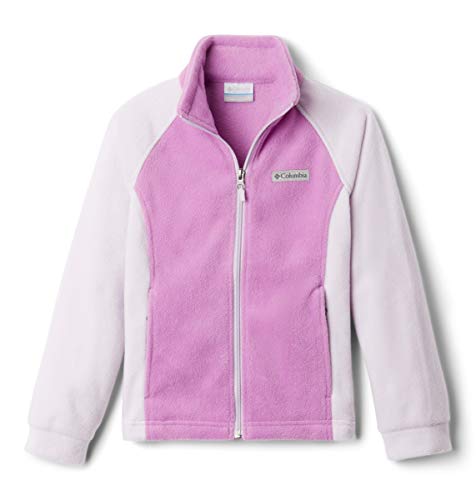pale pink fleece jacket