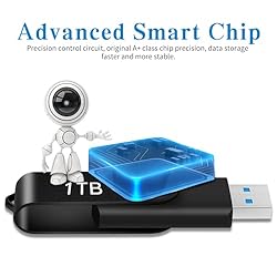 VKETUO USB Flash Drive 1TB Ultra Large Capacity USB
