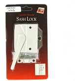 Andersen #7191-32 Sash Lock &amp; Keeper (Left Hand) in White (1974 to 1995)