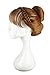 LOUISE MAELYS Elegant Princess Queen Short Wig Anime Cosplay Bun Hair