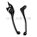 HTTMT - For Honda Cbr 600 F1 F2 F3 F4 F4I Hurricane Nc700 Brake Clutch Levers Black [P/N: MT241-007-BK]