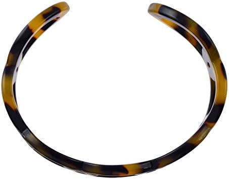 Lorren Bell Tokyo Chain Link Cuff, False Tortoise Shell Bracelet