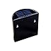 Reiled Solar Fence Lights (6-Pack) 6 LEDs Outdoor Solar Light IP67 Waterproof 180° Wide Angle Super Bright Solar Deck Lights with Automatic Switching Light Sensor for Garden, Driveway, Yard, Fence